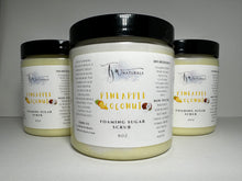 Load image into Gallery viewer, Pineapple Coconut Foaming Sugar Scrub