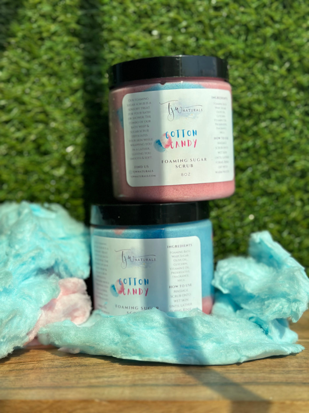 Cotton Candy Foaming Sugar Scrub