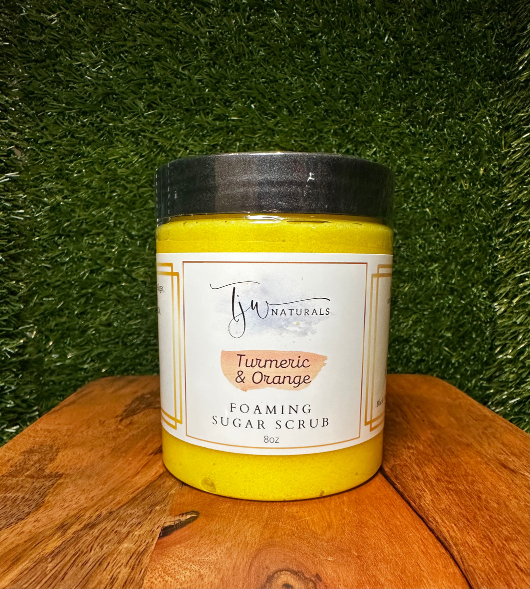 Turmeric & Orange Foaming Sugar Scrub